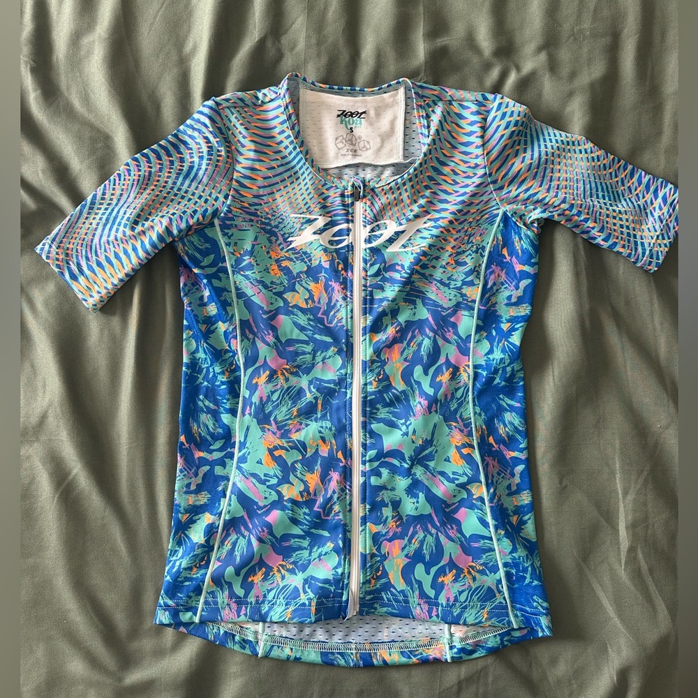 Zoot Multicolor Cycling Jersey Small